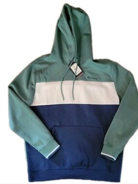 Ben Sherman Performance Hoodie Golf Activewear Outdoor Grove Green Men's Large